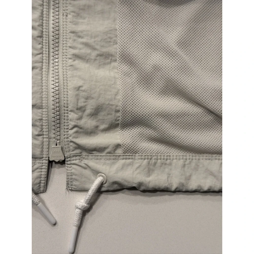 Nike Club Woven Full-Zip Jacket FB7397-072 Mens XL Light Grey Windbreaker